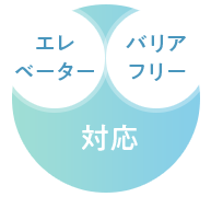 エレベータ・バリアフリー対応